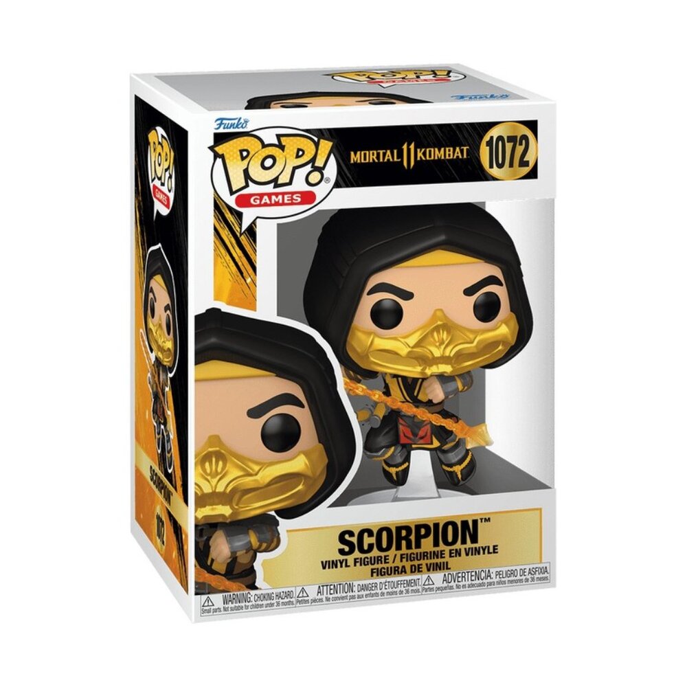 Funko POP! Video Games Mortal Kombat 11 Scorpion Fatality Figure #1072!